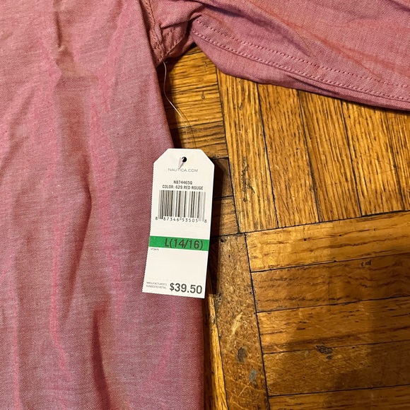 NEW WITH TAGS BUTTON DOW NÁUTICA SHIRT - Picture 2 of 4